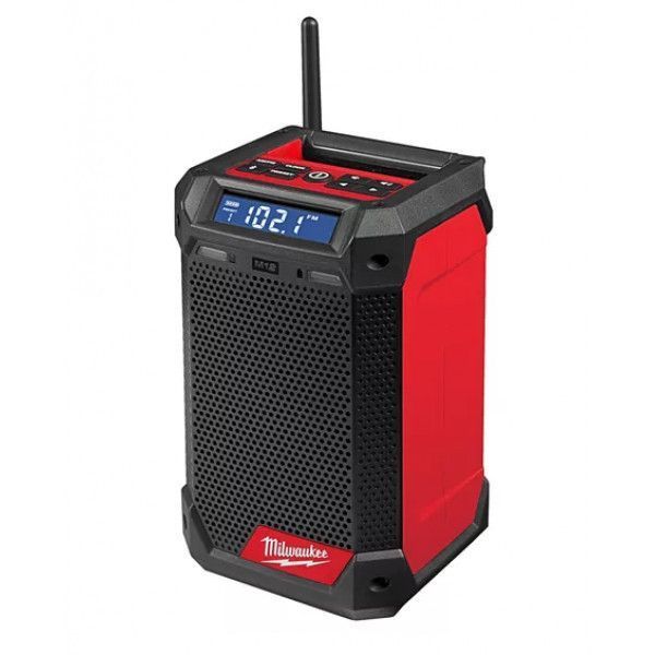 Радіоприймач із зарядним пристроєм акумуляторний MILWAUKEE, M12 RCDAB+ (картонне пакування) 4933472114 фото
