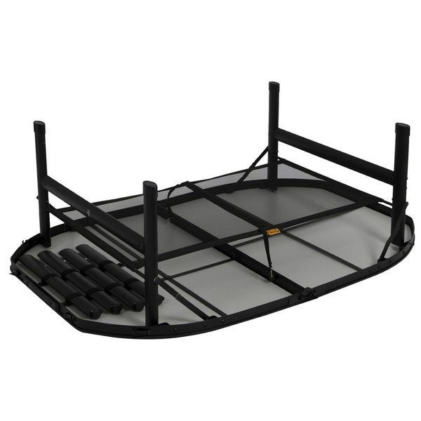 Стіл Bo-Camp Northgate Oval 120x80 cm Black/Grey (1404187) DAS302568 фото