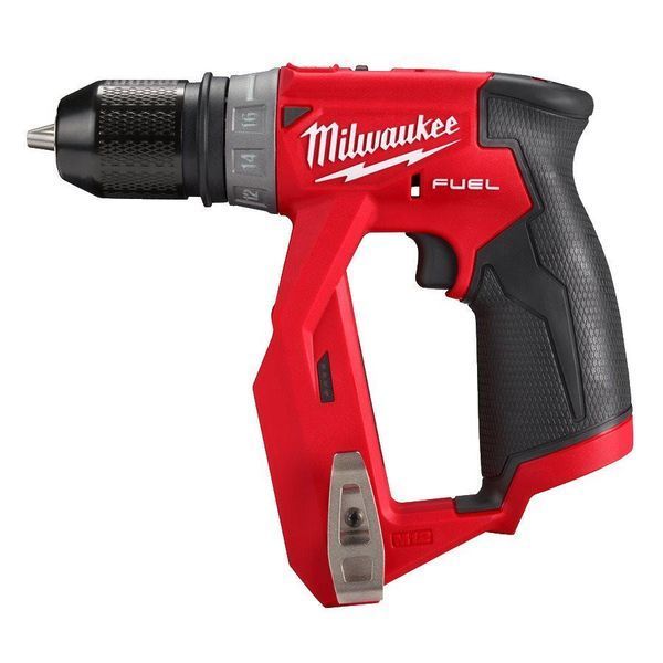 Дриль-шуруповерт акумуляторний безщітковий MILWAUKEE, M12 FDDXKIT-202X, 34Нм (зарядний пристрій С12 С, 2 акумулятор М12 В2 2Аг, 4933464979 фото