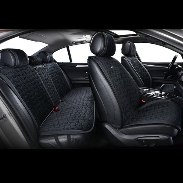 Комплект преміум накидок для сидінь BELTEX Chicago, black BX85100(L) фото