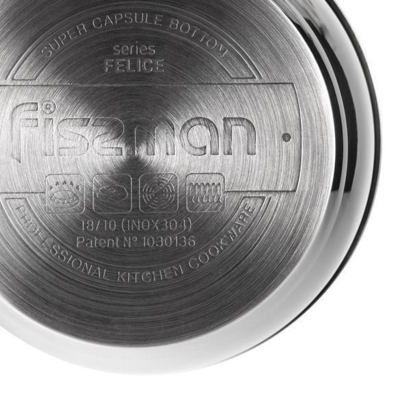 Ківш Fissman Felice 12x6 см/0,6 л 5326 5326 фото
