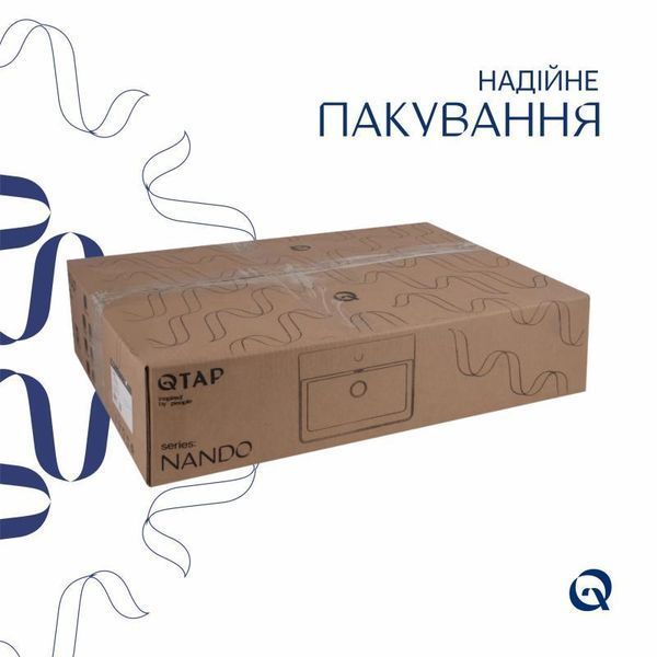 Раковина Qtap Nando LT 610х420х140 White QT12116146W SD00052917 фото