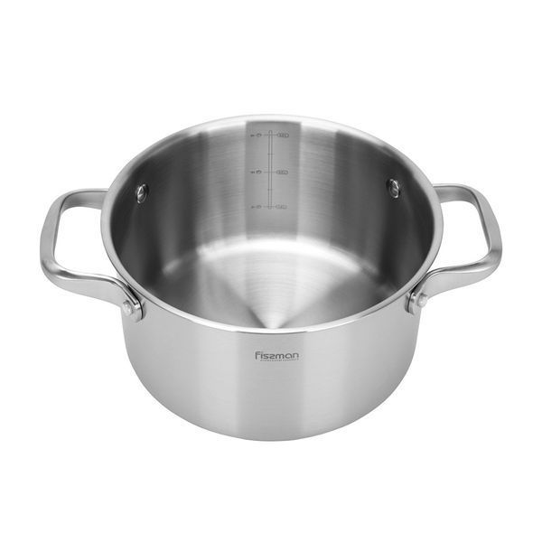 Каструля з неіржавкої сталі 3,1 л/20 см Master chef 15096 15096 фото