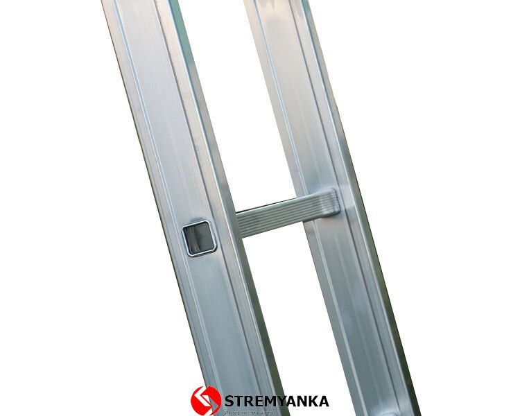 Односекционная алюминиевая лестница Unomax Pro VIRASTAR 17 ступеней T0050 фото