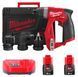 Дриль-шуруповерт акумуляторний безщітковий MILWAUKEE, M12 FDDXKIT-202X, 34Нм (зарядний пристрій С12 С, 2 акумулятор М12 В2 2Аг, 4933464979 фото 1
