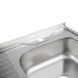 Кухонна мійка Brinex 6060-R 0,6 мм Satin (BRIN6060RSAT06) SD00054107 фото 5