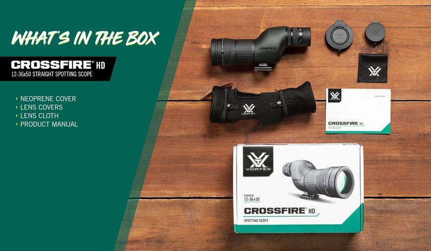 Підзорна труба Vortex Crossfire HD 12-36x50 ST (CF-50S) 930829 фото
