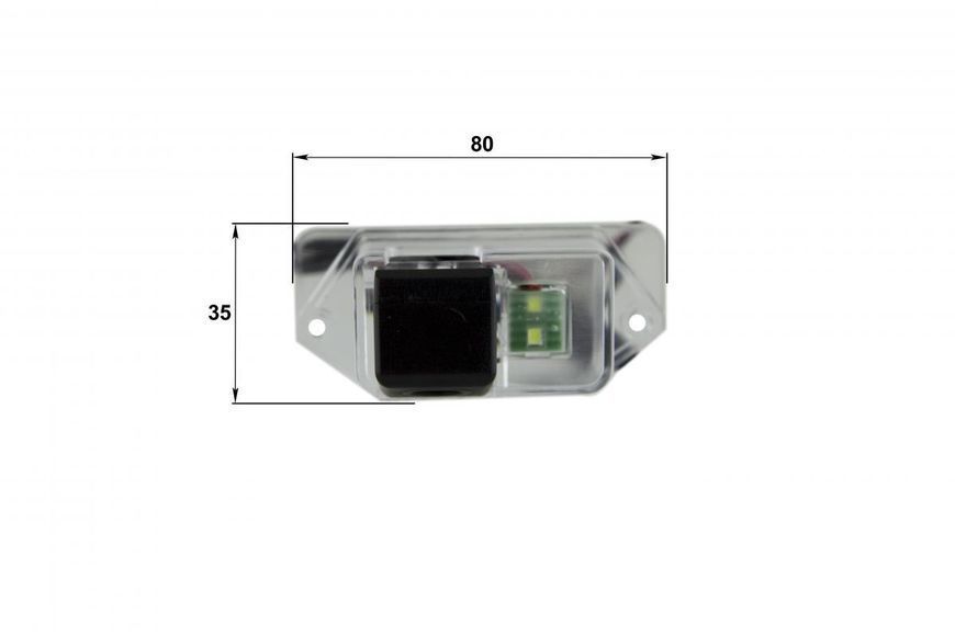 Камера заднього огляду Falcon HS8054-AHD Cube Mitsubishi Lancer 2008-2010/Lancer 2015 FN HS8054AHD Cube фото