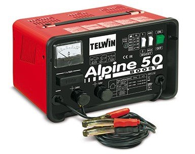 Зарядний пристрій Telwin ALPINE 50 BOOST 230 V 12-24V 807548 фото