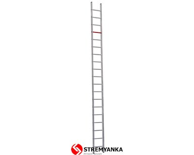 Односекционная алюминиевая лестница Unomax Pro VIRASTAR 19 ступеней T10055 фото