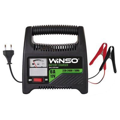 Зарядний пристрій АКБ Winso 12V, 6A 139160(L) фото