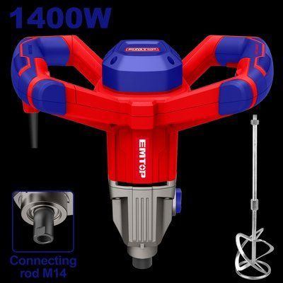 Міксер будівельний EMTOP EMXR14001 EMXR14001 фото