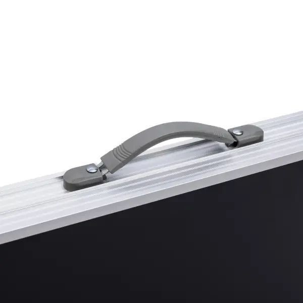 Стіл для пікніка розкладний зі стільцями LUGI JY-12060B 120*60*70/61/54 см чорний JY-12060B фото