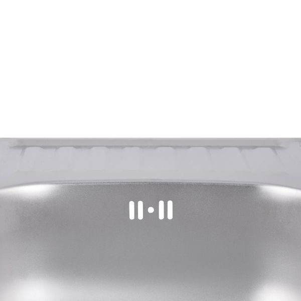 Кухонна мийка Brinex 5848 0,8 мм Satin (BRIN5848SAT08) SD00054091 фото