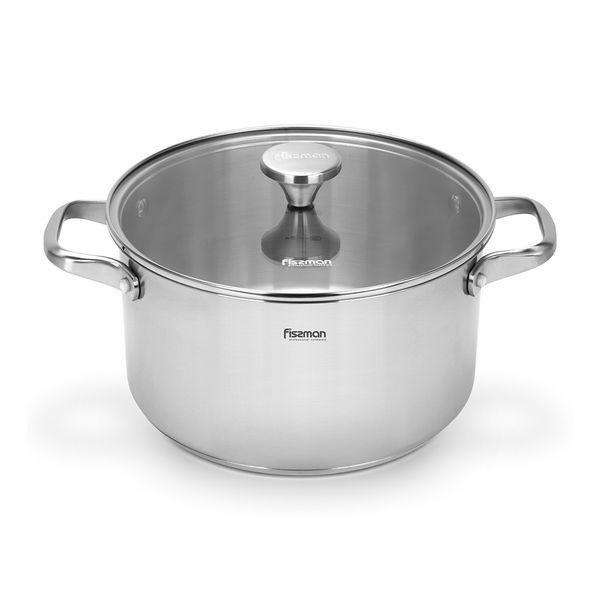 Каструля з неіржавкої сталі 5,4 л/24 см Master chef 15097 15097 фото