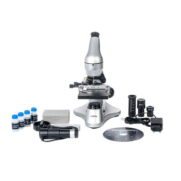 Мікроскоп SIGETA PRIZE NOVUM 20x-1280x з камерою 0.3Mp (в кейсі) 65243 фото
