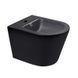 Біде підвісне Qtap Scorpio 515x360x345 Matt black QT1455053FMB SD00042531 фото 1