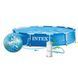 Басейн каркасний 16в1 INTEX 28212, 366 x 76 см + машина для створення бульбашок DM-28212-M фото 2