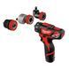 Дриль-шуруповерт акумуляторний MILWAUKEE, M12 BDDXKIT-202C, 32Нм (зарядний пристрій С12 С, 2 акумулятори М12 В2 2Аг, 3 насадки, 4933447836 фото 2
