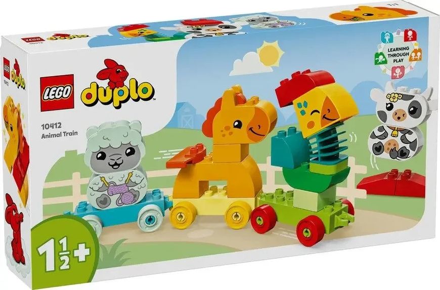 LEGO® DUPLO® Мое первое влечение к животным 10412 - Развивайте фантазию и моторику с каждым кубиком 10412L фото