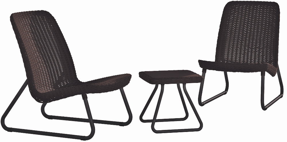 Набір меблів Keter Rio patio set, віскі коричневий (7290103662448)