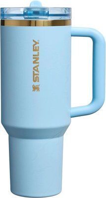 Термокухоль з трубочкою Stanley Quencher ProTour Flip Straw Tumbler 1,18 л Messi Striker Blue (100000005931) 100000005931 фото