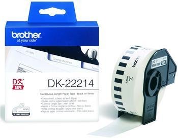 Картридж Brother для спеціалізованого принтера QL-1060N/QL-570QL-800 (12mm x 30.48M) DK22214 фото