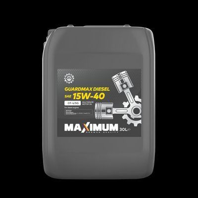 Моторна олива MaximuM GUARDMAX DIESEL 15W40 CF-4/SG 30 л (СТ-00162349) СТ-00162349 фото