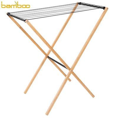 Сушарка для білизни підлогова Casa Si Bamboo Dryer S Braun (CS92303W06) DAS302432 фото
