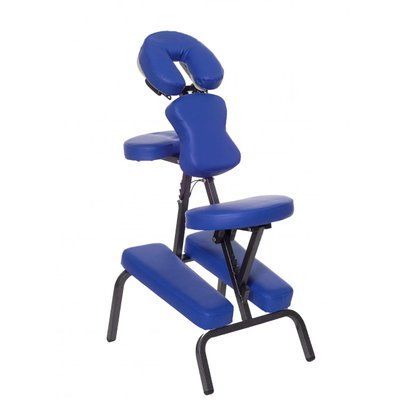 Масажний стілець з сумкою Relax HY-1002 блакитний 10641 фото