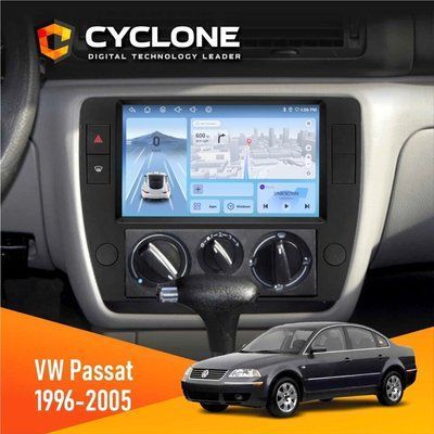 Штатна магнітола Volkswagen Passat 1996-2005 Cyclone C9-012 4x64 DSP 4G НФ-00008068 фото