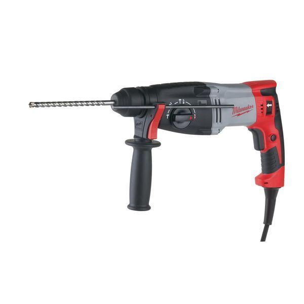 Перфоратор SDS-PLUS MILWAUKEE, PH 28, 820Вт, 3,4Дж (3 режими) (бічна рукоять, обмежувач глибини, кейс) 4933396396 фото