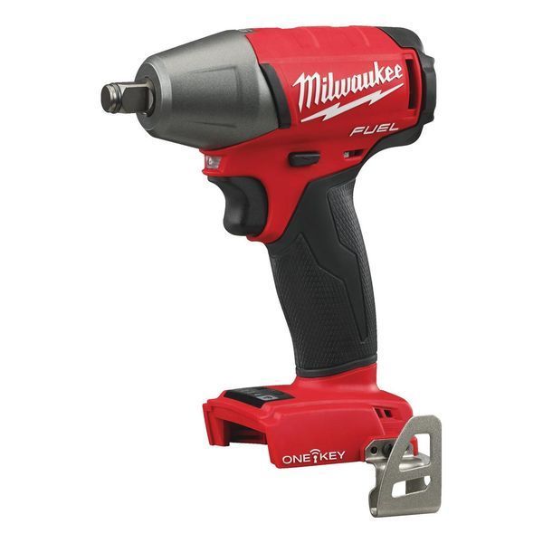 Гайковерт аккумуляторный бесщеточный 1/2'' MILWAUKEE M18 ONEIWF12-0, 300Нм, с кольцом (каркас) 4933451153 фото