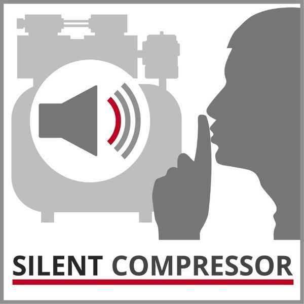 Компресор повітряний Einhell TE-AC 24 Silent (4020610) 4020610 фото
