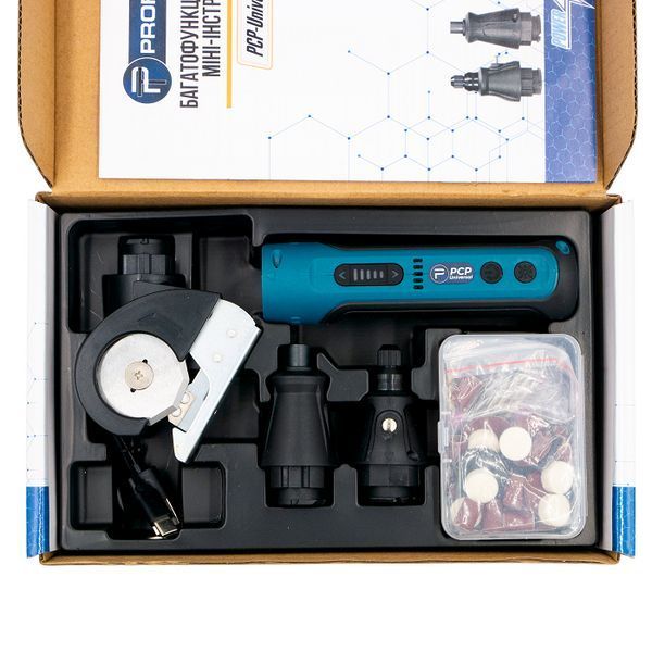 Акумуляторний багатофункціональний мініінструмент PROFI-TEC PCP-Universal 005945P фото