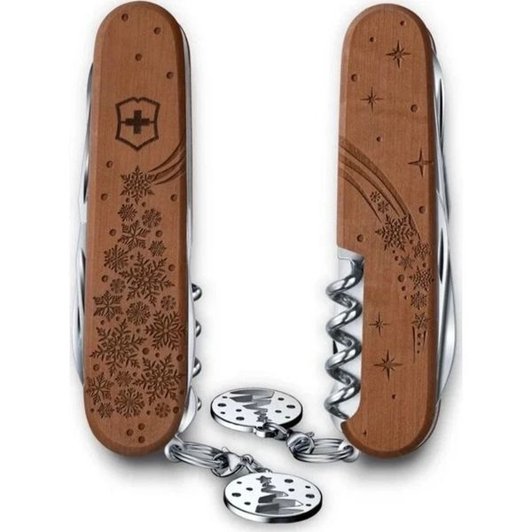 Складной нож Victorinox CLIMBER WOOD Winter Magic 1.3701.63E1 1.3701.63E1 фото