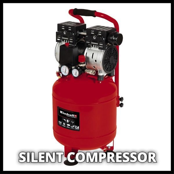 Компресор повітряний Einhell TE-AC 24 Silent (4020610) 4020610 фото
