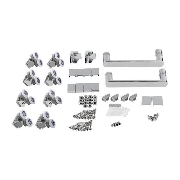 Душова кабіна Qtap Taurus CRM1099SC6 90х90 см, скло Clear 6 мм покриття CalcLess, без піддона SD00039701 фото