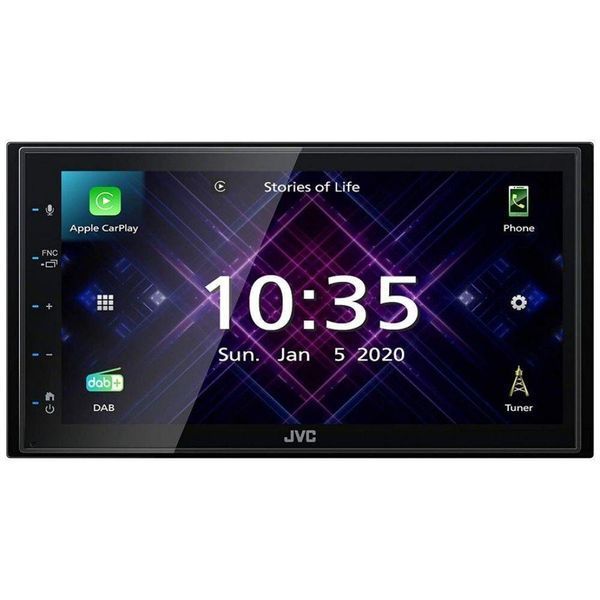 Універсальна автомагнітола 2-DIN JVC KW-M565DBT 33240-car фото