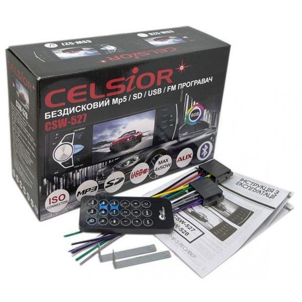 Автомагнітола 1 DIN Celsior CSW-527 (без диска) 32853-car фото