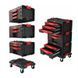 Набір ящиків QBRICK SYSTEM PRO SET мобільна шафа (Drawer Workshop) 525 x 345 x 885 Z258117PG003 фото 2