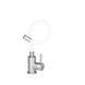 Змішувач для кухні Lidz Aria 015F3 з гнучким виливом (k35) LDARI015F3WHI43362 White / Nickel SD00049485 фото 3