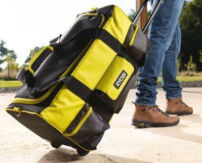Сумка для інструментів Ryobi RSSLTB2, 49 л., на коліщатках, висувна ручка 5132005345 фото