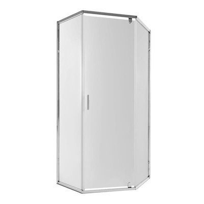 Душова кабіна Qtap Scorpio CRM10115-AC6 100x100 см, скло Clear 6 мм, покриття CalcLess, без піддона SD00045265 фото
