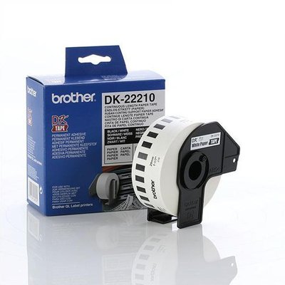 Картридж Brother для спеціалізованого принтера QL-1060N/QL-570QL-800 (29mm x 30.48M) DK22210 фото