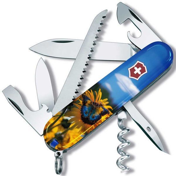 Складаний ніж Victorinox Camper Ukraine 1.3613.7_T3200pw 1.3613.7_T3200pw фото