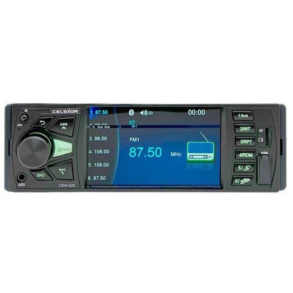 Автомагнітола 1 DIN Celsior CSW-528 (без диска) 32854-car фото