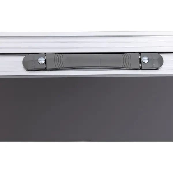 Стіл для пікніка розкладний зі стільцями LUGI JY-12060G 120*60*70/61/54 см сірий JY-12060G фото
