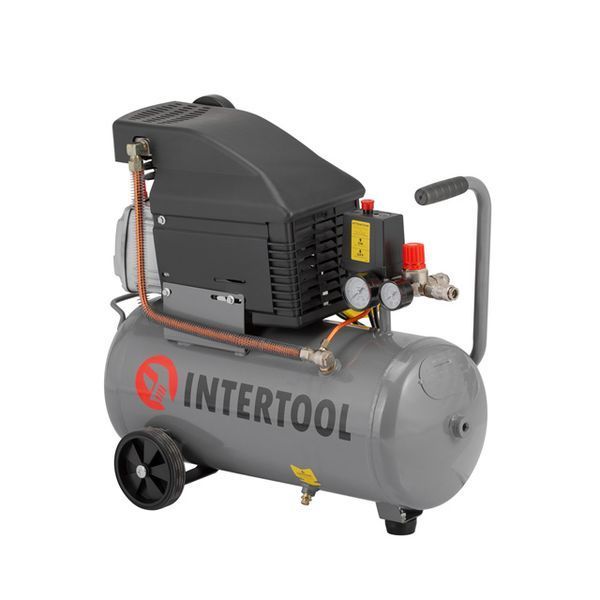 Компресор поршневий 1-циліндровий INTERTOOL PT-0010 PT-0010 фото