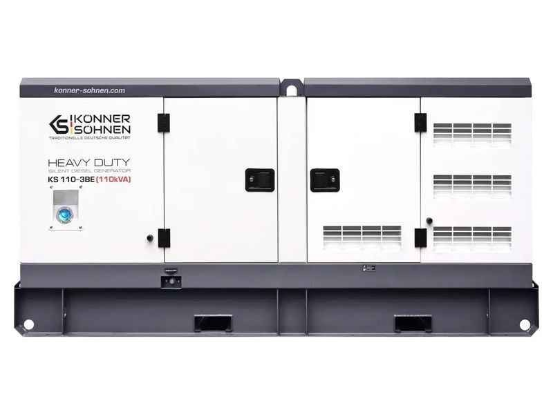 Дизельна трифазна електростанція Konner&Sohnen KS 110-3BE 100 кВт KS 110-3BE фото